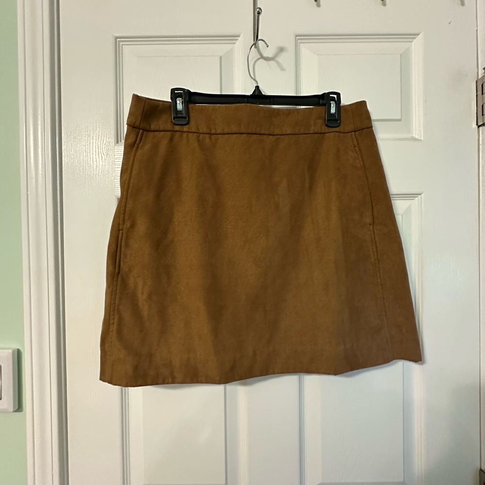 J. Crew Rich Brown Mini Skirt